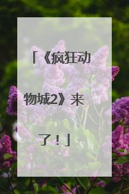 《疯狂动物城2》来了！