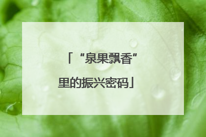 “泉果飘香”里的振兴密码