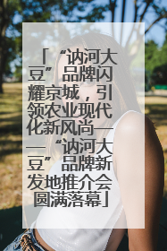 “讷河大豆”品牌闪耀京城，引领农业现代化新风尚——“讷河大豆”品牌新发地推介会圆满落幕