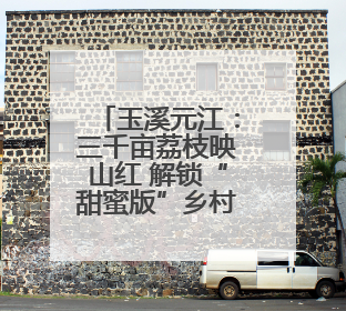 玉溪元江：三千亩荔枝映山红 解锁“甜蜜版”乡村游