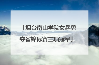 烟台南山学院女乒勇夺省锦标赛三项冠军