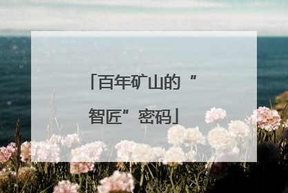 百年矿山的“智匠”密码