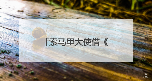 索马里大使借《掘墓人的妻子》呼吁：请把索马里人“人性化”！