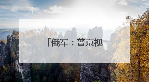 俄军：普京视察时所乘直升机一度处于乌军无人机袭击中心
