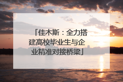 佳木斯：全力搭建高校毕业生与企业精准对接桥梁
