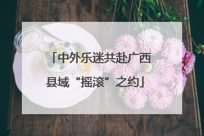 中外乐迷共赴广西县域“摇滚”之约