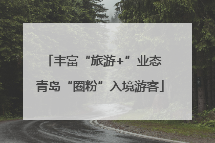 丰富“旅游+”业态 青岛“圈粉”入境游客