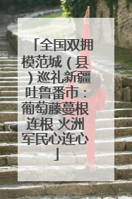 全国双拥模范城（县）巡礼新疆吐鲁番市：葡萄藤蔓根连根 火洲军民心连心