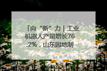向“新”力｜工业机器人产量增长76.2%，山东因地制宜发展新质生产力