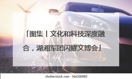 图集丨文化和科技深度融合，湖湘军团闪耀文博会