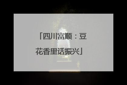 四川富顺：豆花香里话振兴