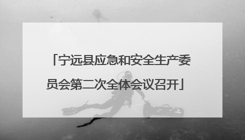宁远县应急和安全生产委员会第二次全体会议召开