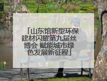 山东馆新型环保建材闪耀第九届丝博会 赋能城市绿色发展新征程