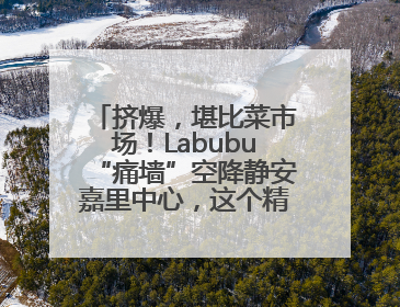 挤爆，堪比菜市场！Labubu“痛墙”空降静安嘉里中心，这个精灵还要“突袭”便利店？