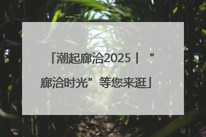 潮起廊洽2025丨“廊洽时光”等您来逛