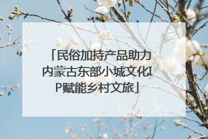 民俗加持产品助力 内蒙古东部小城文化IP赋能乡村文旅