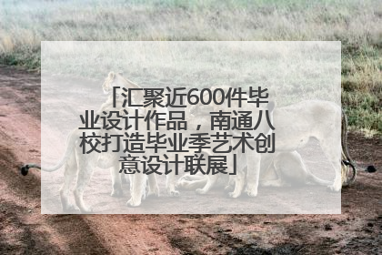 汇聚近600件毕业设计作品，南通八校打造毕业季艺术创意设计联展