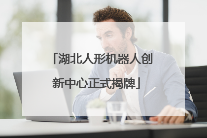 湖北人形机器人创新中心正式揭牌