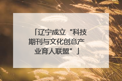辽宁成立“科技期刊与文化创意产业育人联盟”