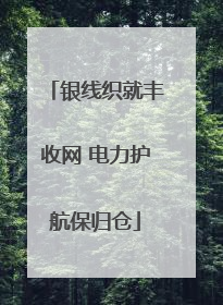 银线织就丰收网 电力护航保归仓