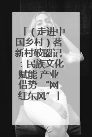 （走进中国乡村）茗新村破圈记：民族文化赋能 产业借势 “网红东风”
