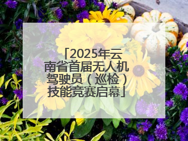 2025年云南省首届无人机驾驶员（巡检）技能竞赛启幕