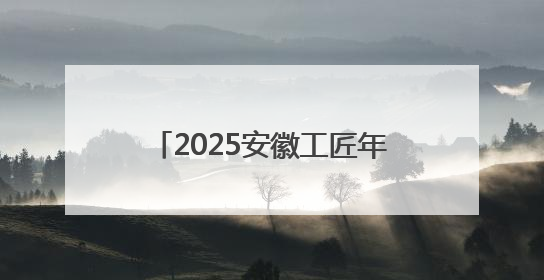 2025安徽工匠年度人物发布仪式举行